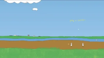 オンラインキャッチボールゲーム play a catch? のサムネイル